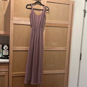 Purple show me your Mimi bridesmaid dress